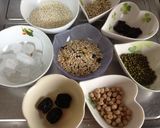 豆類と雑穀で作るおかゆ～「八宝粥」～作り方1写真