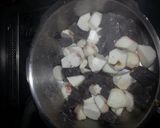 こいもとこんにゃくの煮物炒め作り方2写真