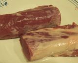 豚塊肉のイタリアンドレッシングマリネ焼き作り方1写真