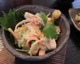 イカと野菜の和サラダ風和え物作り方5写真