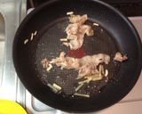 男の中華風豚肉＆ホタルイカ炒め作り方5写真