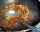 残り物で海鮮ペスカトーレ !作り方5写真