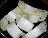 白菜のソテー・ブランディー風味作り方2写真