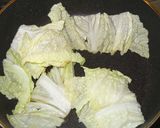 白菜のソテー・ブランディー風味作り方4写真