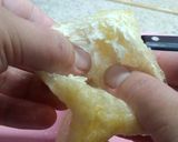 パリッサクッふわ♪キムチ納豆の焼き巾着作り方1写真
