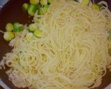 芽キャベツとツナの柚子胡椒パスタ作り方4写真