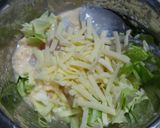 シーフード餅チーズお好み焼き！作り方4写真