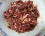 やわらかい豚ハツの醤油麹炒め作り方2写真
