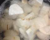 里芋の煮物　鶏そぼろあんかけ作り方2写真