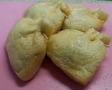 パリッサクッふわ♪キムチ納豆の焼き巾着作り方3写真
