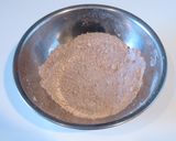 小麦粉でつくるチョコバナナパンケーキ作り方1写真