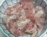 鶏肉ときのこの中華風煮物作り方1写真