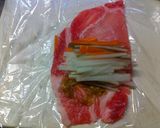野菜たっぷりの塩麹肉巻き作り方5写真