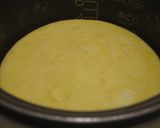 炊飯器＊キリン柄のチョコチーズケーキ＊作り方8写真