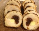 干し柿のチキンロール作り方8写真