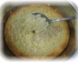 抹茶黒豆米粉ケーキ(ドーム型)作り方3写真