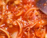 簡単☆チーズがトロり♪トマトパスタ作り方3写真