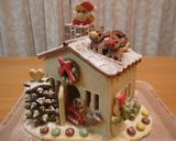 ☆クリスマス☆クッキーハウス作り方9写真
