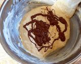 バナナのチョコマーブルケーキ作り方7写真