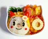 ドラミちゃん お弁当作り方4写真