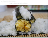 節分＊プーさんの飾り巻き寿司(恵方巻き)作り方6写真