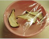 干し椎茸とお豆腐の美味しい味噌汁作り方1写真