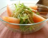 もやしと水菜*辛子醤油和え作り方2写真