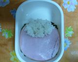 【キャラ弁】ハムde鬼さん作り方3写真