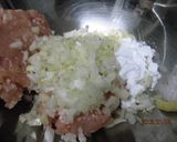 巾着揚げ(鶏ミンチ)の煮物♪作り方1写真