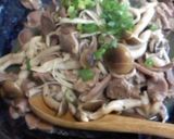 砂肝とキノコのにんにく炒め作り方3写真