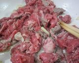 バターでガッツリ牛肉とほうれん草の炒め物作り方3写真