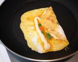 卵1個で作る✿あと乗せマヨの卵焼き作り方6写真
