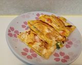 卵1個で作る✿あと乗せマヨの卵焼き作り方9写真