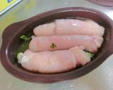野沢菜の鶏胸肉巻作り方3写真