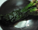 ♪ほうれん草と炒り卵の簡単和え物♪作り方1写真