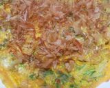 水菜入り卵焼き・かつおぶしのせ作り方8写真