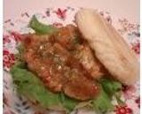 ＊鶏の唐揚げdeスイチリマヨトースト＊作り方5写真
