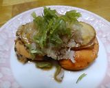ほたてバターのおろしポン酢作り方3写真