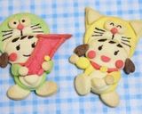 ドラえもんのかぶりものクッキー作り方21写真