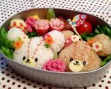 ルルとロロ♪キャラ弁作り方5写真
