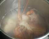 豪華 伊勢海老の味噌汁作り方2写真