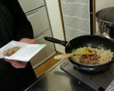 納豆嫌いを克服！トマトパスタ作り方2写真