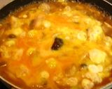 ■さば味噌煮缶としめじのとろとろ玉子丼作り方4写真