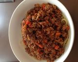 挽き肉と玉ねぎのパスタ！作り方6写真