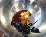 スナックエンドウのピーナッツみそだれ和え作り方3写真