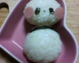 黒豆で簡単☆パンダさんおにぎり作り方4写真