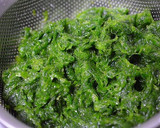 沖縄の春！生アーサーのかき揚げ天ぷら作り方1写真