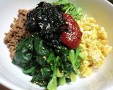 春のほうれん草ピビンパブ作り方6写真