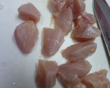 梅風味・鶏のから揚げ作り方1写真