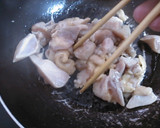 鶏肉ともやしのカレー炒め作り方2写真